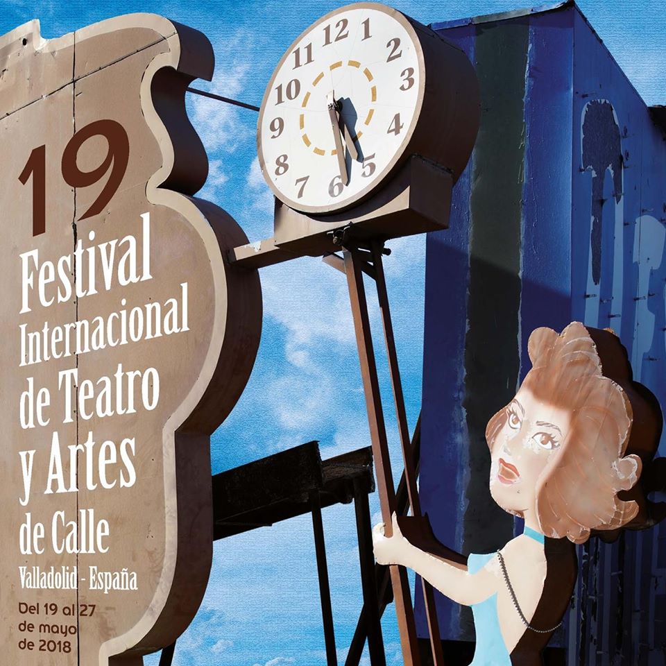 Cartel anunciador del XIX Festival Internacional de Teatro y Artes de Calle