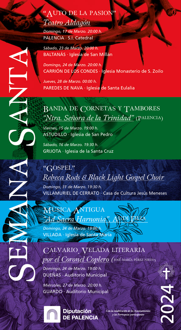 Semana Santa Cultural de Palencia 2024