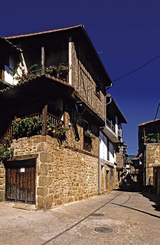 San Martín del Castañar. Arquitectura popular