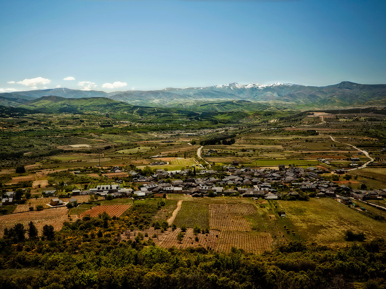 Vista del Bierzo