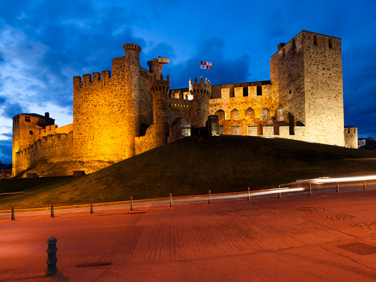 Ponferrada Castillo panoramica