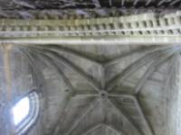 Bóveda y motivos arco triunfal capilla licenciado Toribio
