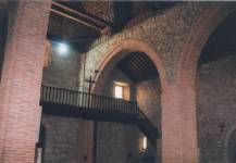 Interior nave Iglesia parroquial de San Martín del Castañar