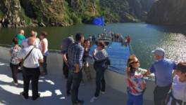 Crucero Ambiental Arribes del Duero desde la terraza del barco