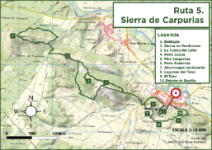 Plano de la ruta
