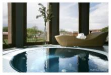 AQUALUNA SPA, vista interior