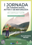 Cartel I Jornada de Turismo Rural, Activo y de Naturaleza de Castilla y León 2024