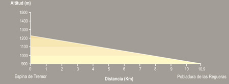 De Espina del Tremor a Pobladura de las Regueras