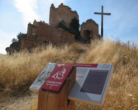 Ruinas del castillo templario de Castillejo de Robledo, Soria (Cappa Segis)