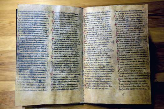 Manuscrito de Gonzalo de Berceo. Santo Domingo de Silos