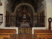 Interior de la Ermita de Nuestra Señora de Tiedra Vieja