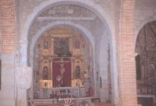 Interior Iglesia parroquial de San Martín del Castañar