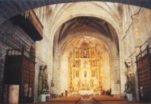 Interior hacia la cabecera Iglesia de San Juan Bautista