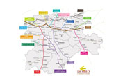 Imagen del Mapa de los caminos a Santiago