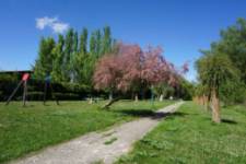 Parque del río en Villadiego