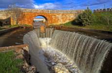 Esclusa de- Calahorra de Ribas,-Palencia, Canal de Castilla