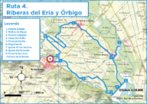 Plano de la ruta