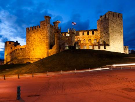 Ponferrada Castillo panoramica