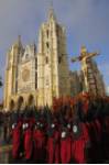 Semana Santa de León. Procesion del Desenclavo. Sabado Santo