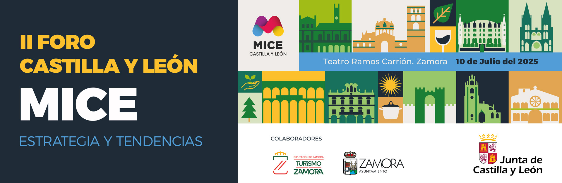 II Foro Castilla y León Mice "Estrategia y Tendencias" - Cabecera