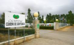 CAMINO DE SANTIAGO, Camping segunda, Villadangos del Páramo, (León)