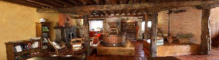 Posada El Batán del Molino, Quintanilla del Agua, (Burgos), vista interior