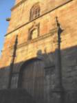Portada de la torre de la Iglesia parroquial de San Salvador