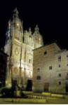 Salamanca. Casa de las Conchas y la Clerecia