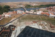 Vista desde el mirador del Castillo de Alba