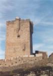Vista del castillo de San Felices desde el Oeste