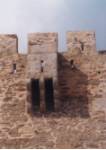 Detalle ladronera flanco Sur, torre de Sobradillo