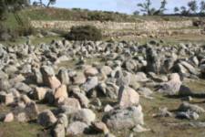 Mesa de la Miranda - Campo de piedras hincadas