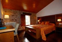 Posada La Almazuela Montenegro de Cameros. Dormitorio