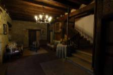 CASONA DE SOTOSCUEVA, Cueva, (Burgos), vista interior