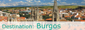Destination Burgos. Ce lien se ouvre dans une fenetre automatique