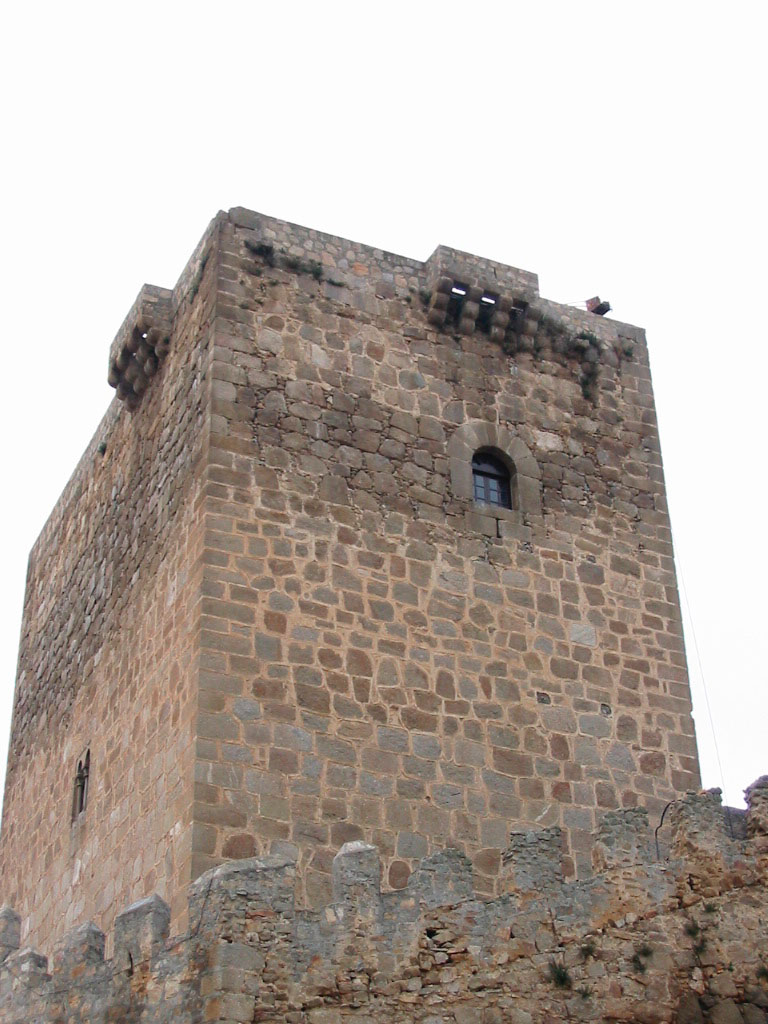Vista Lateral Torre Cuadrangular Puente del Congosto