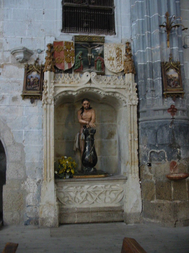 Sepulcro costanera epístola Iglesia parroquial de Santa María la Mayor, de Guzmán y Rodríguez de Ledesma