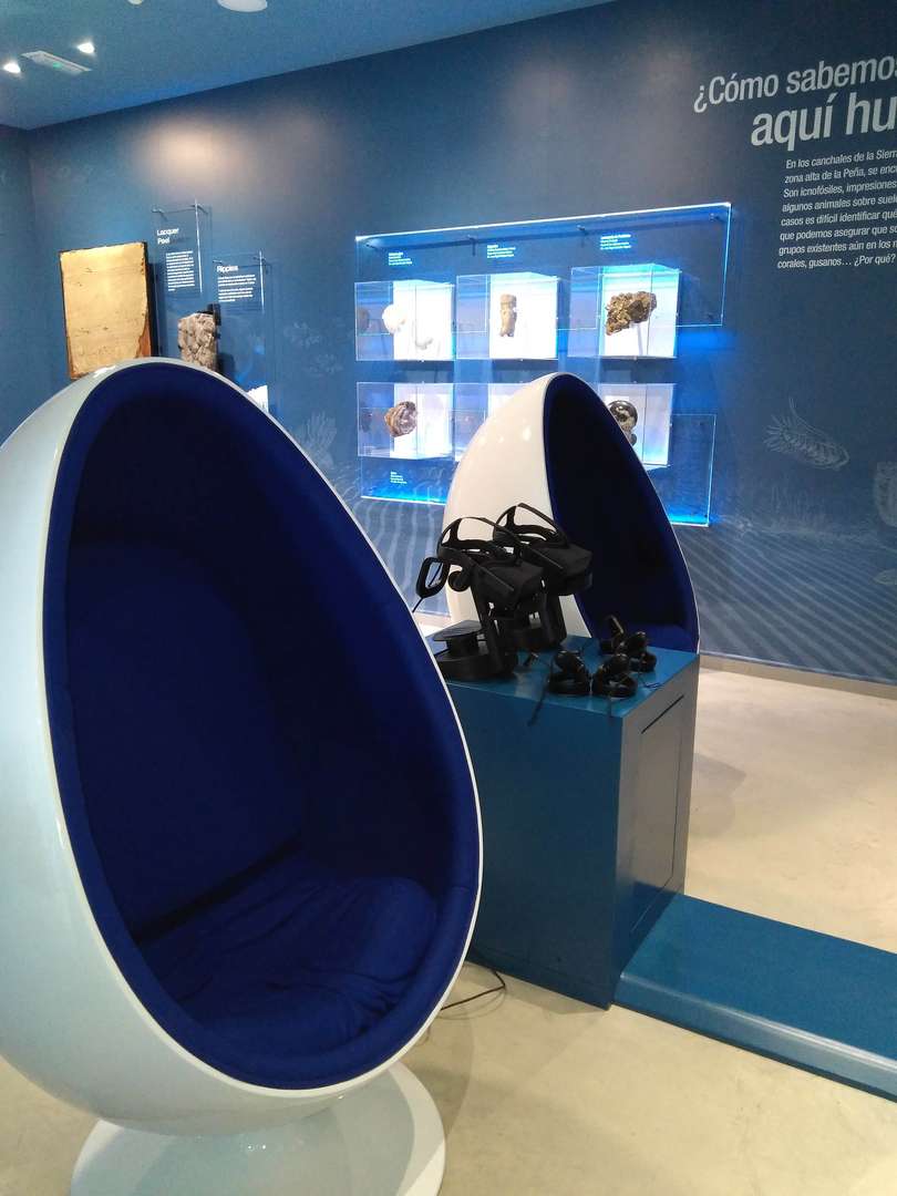 Museo de los Mares Antiguos - Sala realidad virtual