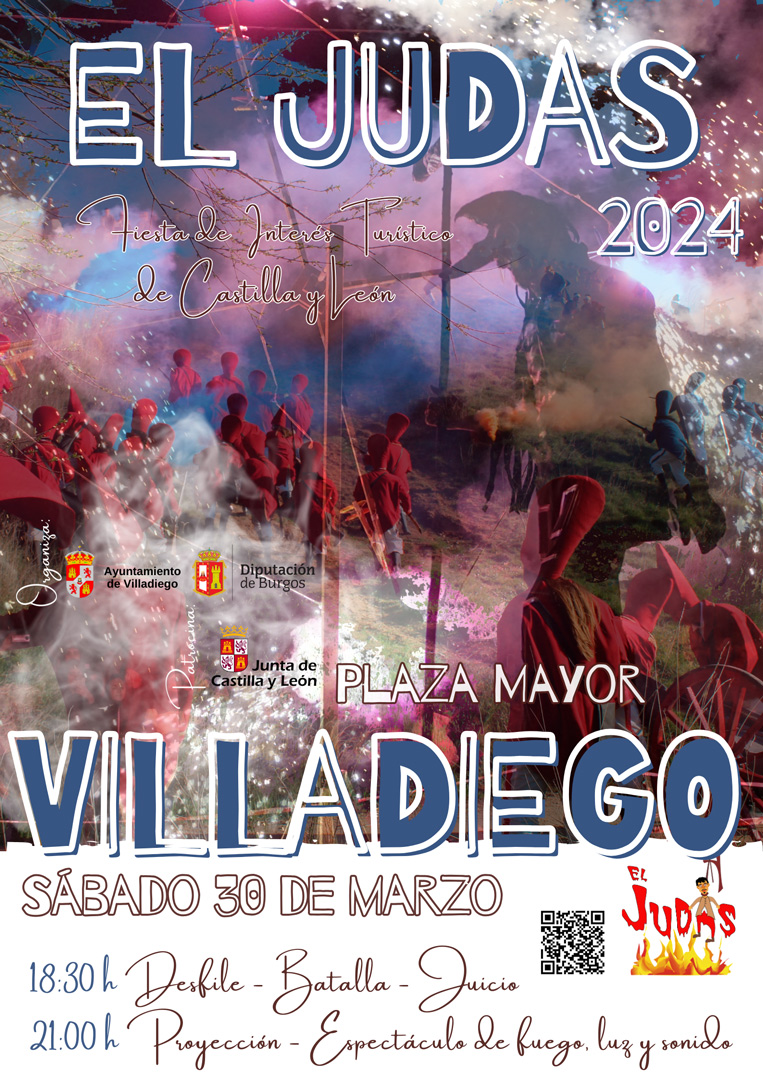 Villadiego - Fiesta El Judas - Cartel 2024